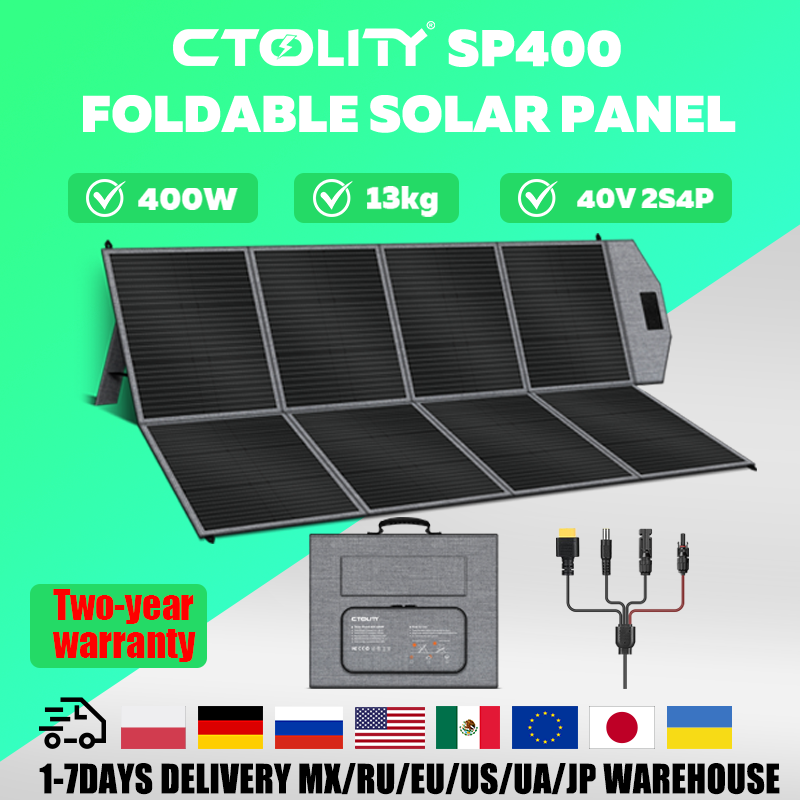 Rv Solar Kit 400W - CTOLITY 400W ポータブルソーラーパネル SP400 41V 9.8A