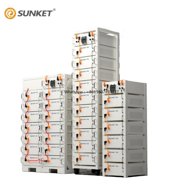 Energy Storage Rack - 太陽光発電蓄電用高電圧ラックマウント型固形LiFePO4リン酸鉄リチウム電池パック 20-77kWh 6000