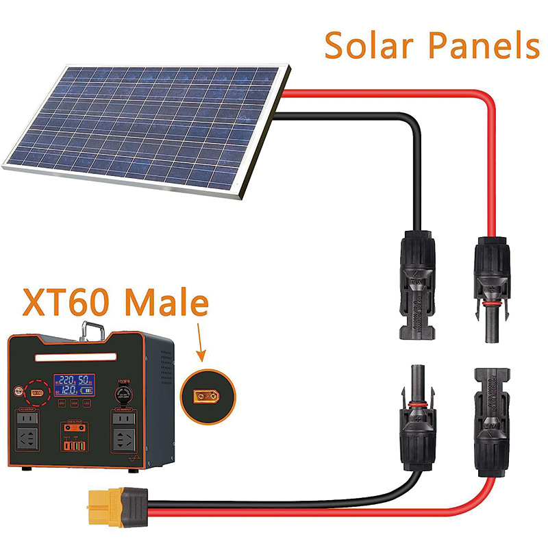 12AWG MC4アダプター拡張ケーブルコネクター、多口プラ - Solar Cable Mc4 Connector のレビューと価格