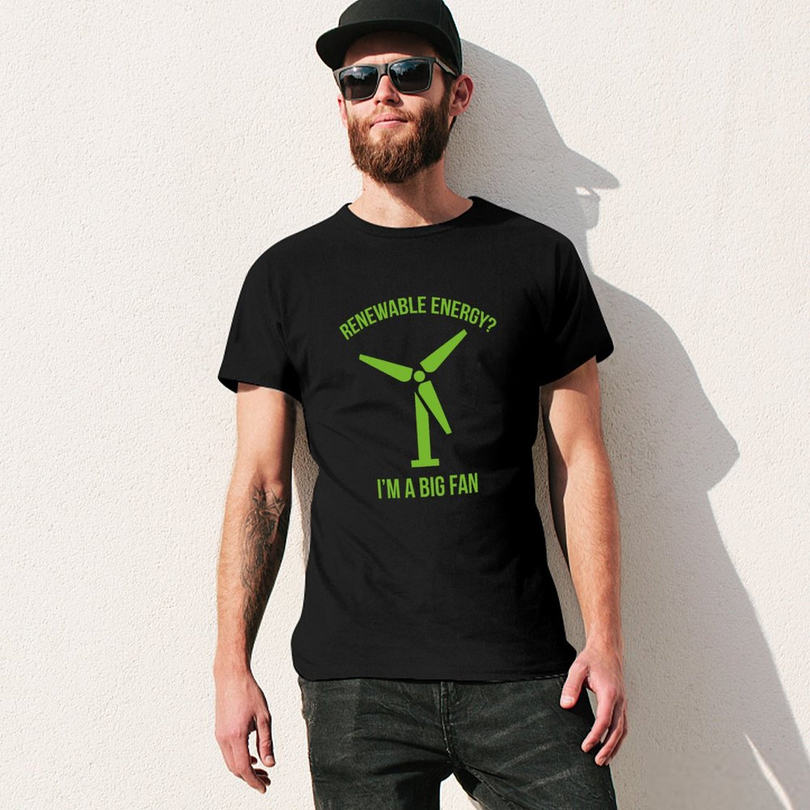 再生可能エネルギーTシャツ アウトドア作業用Tシャツ - Renewable Energy Work のレビューと価格