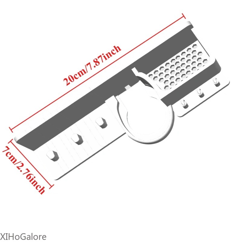 3Dプリント製壁掛け歯ブラシホルダー、穴あけ不要の粘着式充電 - Energy Storage Rack のレビューと価格